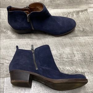 EUC Lucky Brand Suede Ankle Boot